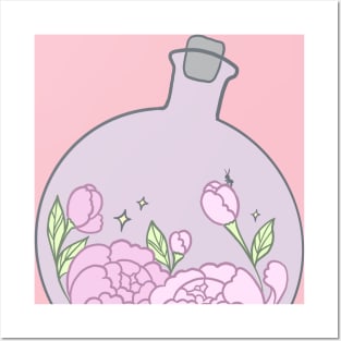 Peony Potion Posters and Art